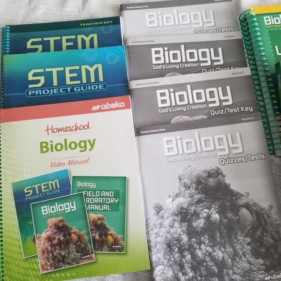 NEW Abeka Science Grade 10 Book Set of 9 - Picture 1 of 2